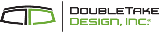 Double Take Design Logo