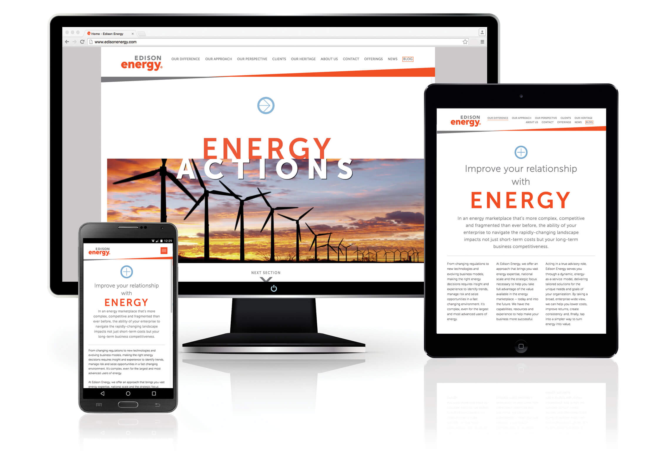 new edison energy website image