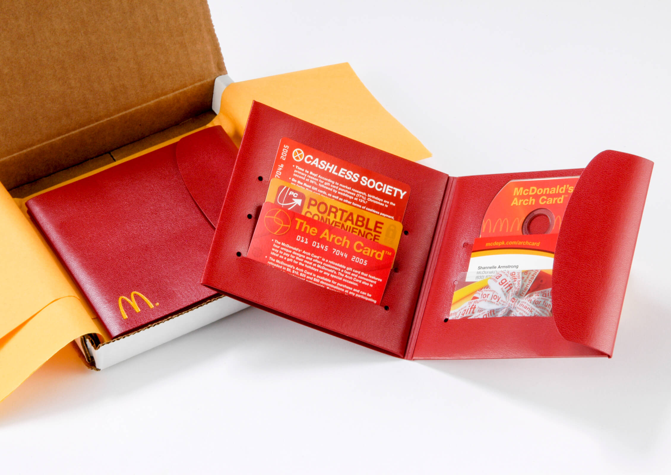 McDonald's Gift Card Wallet Press Kit Image